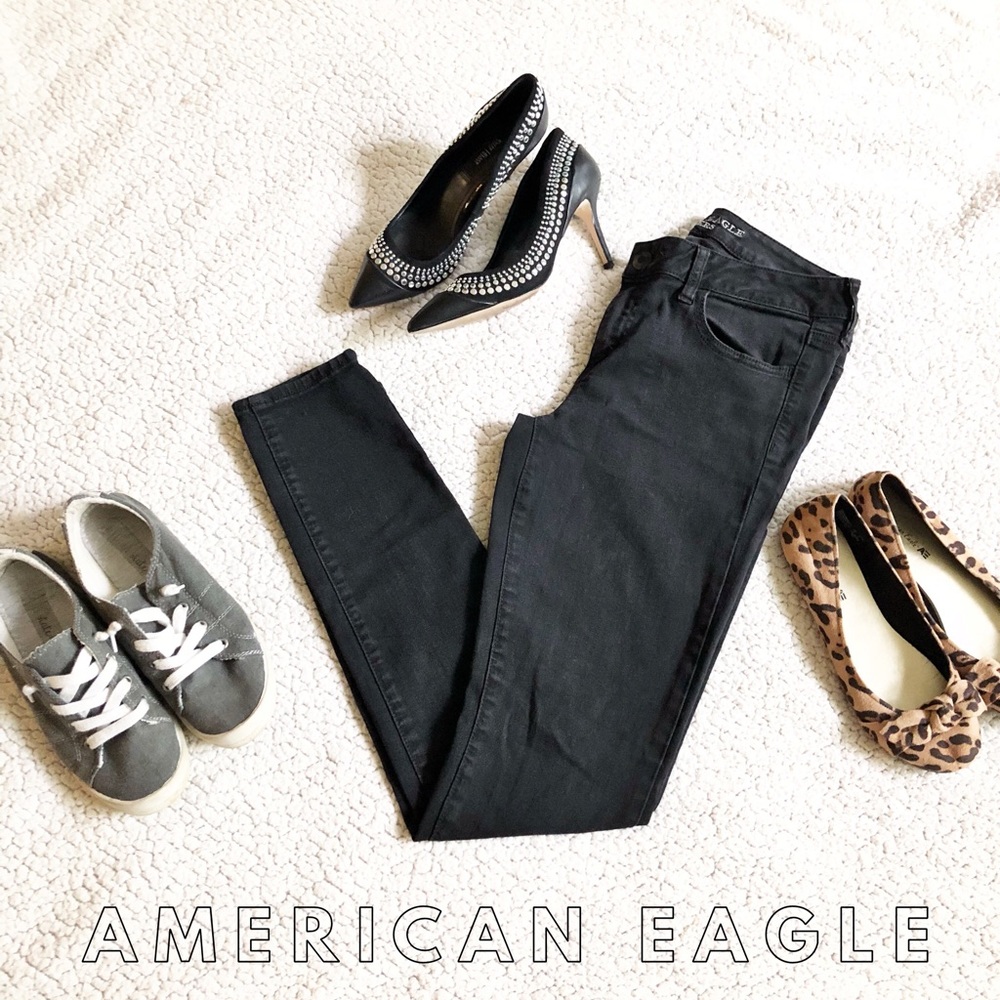 Black skinny jeans
